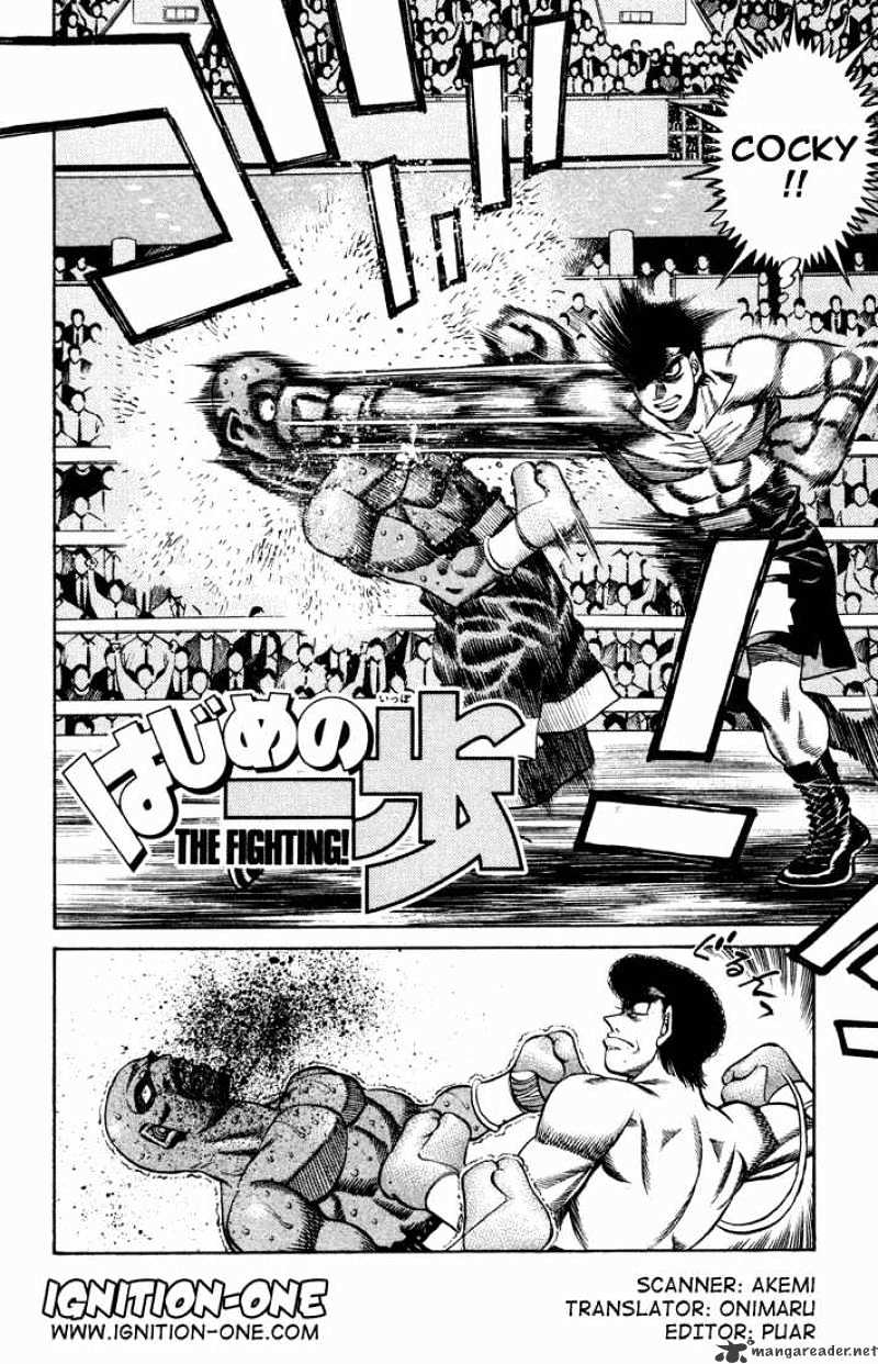 Hajime no Ippo: Fighting Spirit, Chapter 465 image 02